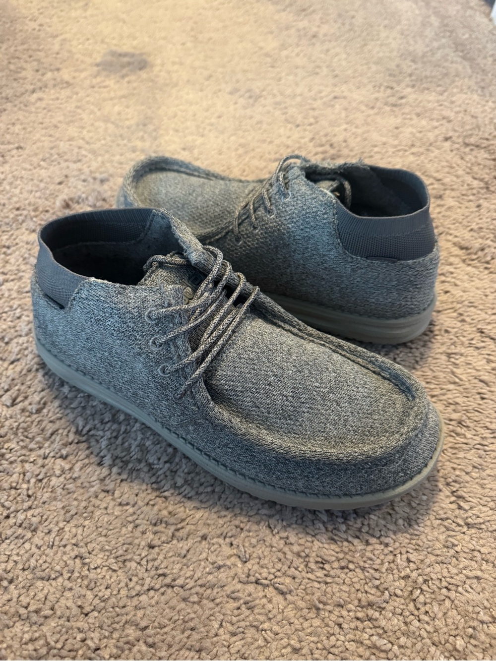 Hey Dude Men's Gray Wayne Shoe